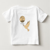 Baby T - Shirt Dove (Rückseite)