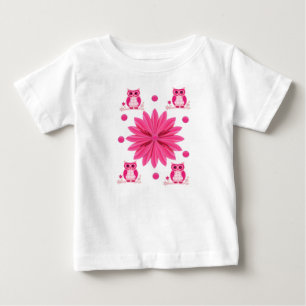 Baby-T-Shirt Eule Baby T-shirt