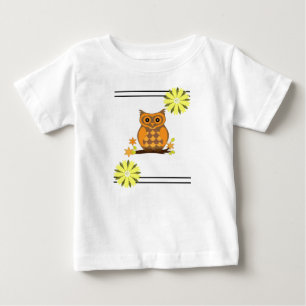 Baby-T-Shirt Eule Baby T-shirt