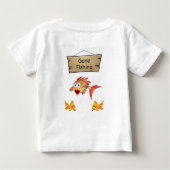Baby T - Shirt Fischen (Rückseite)