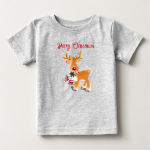 Baby T - Shirt Holiday Rudolph