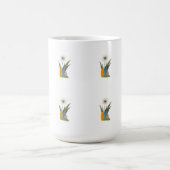 Baby-T-Shirt Kaffeetasse (Mittel)