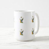 Baby-T-Shirt Kaffeetasse (VorderseiteRechts)