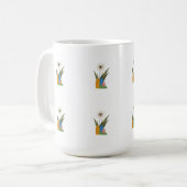 Baby-T-Shirt Kaffeetasse (Vorderseite Links)