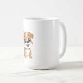Baby-T-Shirt Kaffeetasse (VorderseiteRechts)
