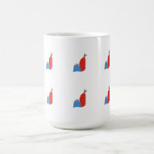 Baby-T-Shirt Kaffeetasse (Mittel)