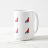 Baby-T-Shirt Kaffeetasse (VorderseiteRechts)