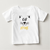 Baby-T-Shirt Katzenliebhaber