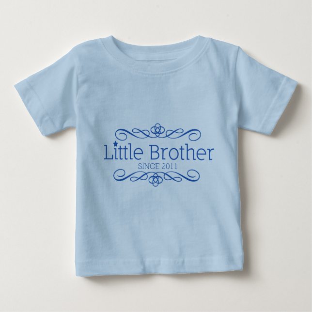 Baby T - Shirt - Kleiner Bruder seit 2011 (Vorderseite)