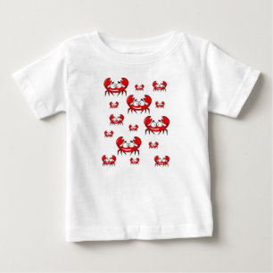 Baby-T-Shirt-Krabbe Baby T-shirt