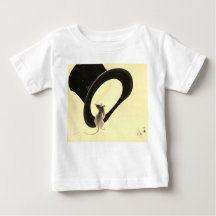 BABY-T - SHIRT-MAUS MIT TOP-HUT