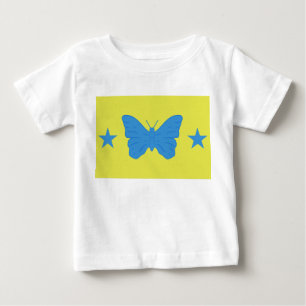 Baby-T-Shirt mit Flagge von Bady Bassit, Brasilien Baby T-shirt