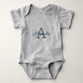 Baby T - Shirt mit Name HAMbyWG (Vorderseite)