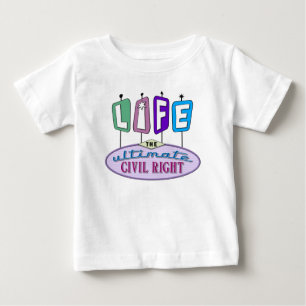 Baby-T-Shirt oder einteiliger Anzug. Baby T-shirt
