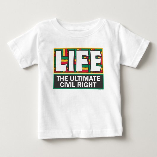Baby t-shirt or one-piece. (Vorderseite)