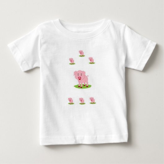 Baby T - Shirt Pig (Vorderseite)