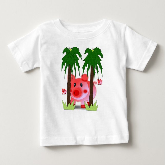 Baby T - Shirt Pig (Vorderseite)