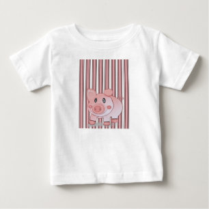 Baby-T-Shirt Schwein Baby T-shirt