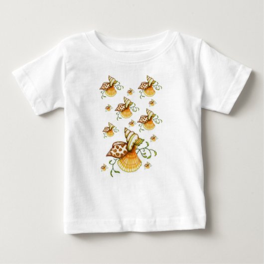 Baby T - Shirt Seashell (Vorderseite)