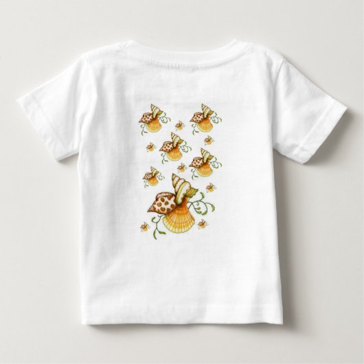 Baby T - Shirt Seashell (Rückseite)
