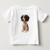 Baby T Shirt Sprollie Puppy (Rückseite)