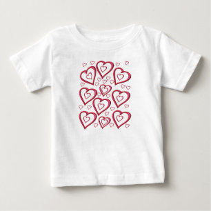 Baby-T-Shirt Valentinstag Baby T-shirt