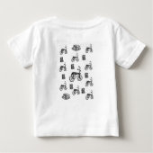 Baby T - Shirt Viktorianisch (Rückseite)