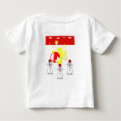 Baby T - Shirt Weihnachten (Rückseite)