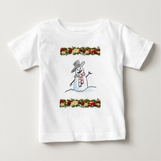 Baby T - Shirt Weihnachten (Vorderseite)