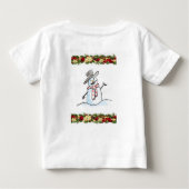 Baby T - Shirt Weihnachten (Rückseite)