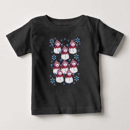 Baby T - Shirt Weihnachten (Vorderseite)
