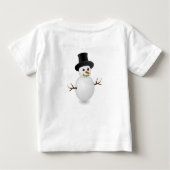 Baby T - Shirt Weihnachten (Rückseite)