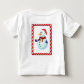Baby T - Shirt Weihnachten (Rückseite)