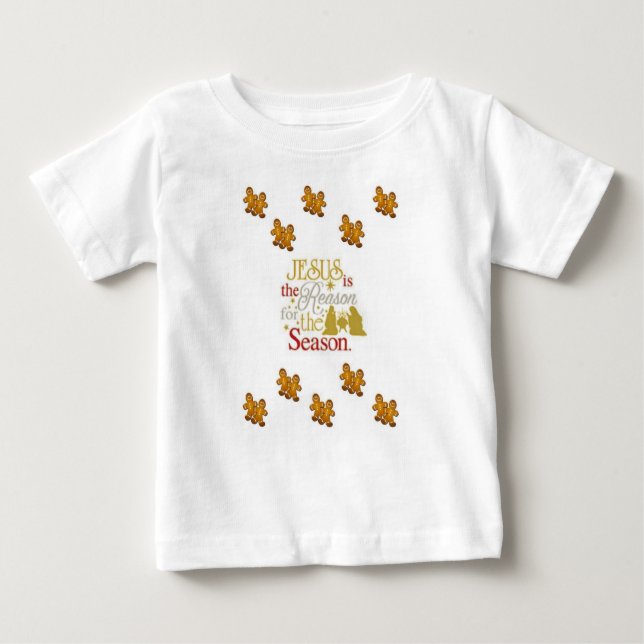 Baby T - Shirt Weihnachten (Vorderseite)