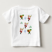 Baby T - Shirt Weihnachten (Rückseite)
