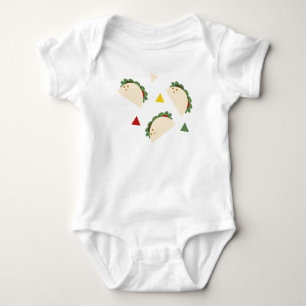 Baby-Taco-Party Personalisierte Fiesta-Tacos Baby Strampler