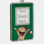 Baby-Tanzen Leslie Patricellis in der Rahmen-Ornament Silber (Rechts)