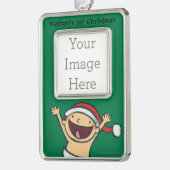 Baby-Tanzen Leslie Patricellis in der Rahmen-Ornament Silber (Links)