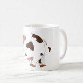 Baby-Tasse mit Happy Cow Kaffeetasse (VorderseiteRechts)