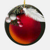Baby-Taube Keramik Ornament (Hinten)