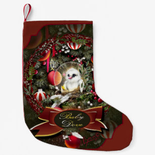Baby-Taube Kleiner Weihnachtsstrumpf