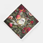 Baby-Taube Serviette (Ecke)