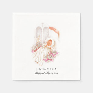 Baby-Taufe Christening Religious Traditional Serviette