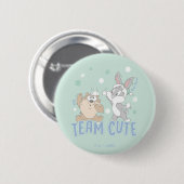 Baby TAZ™ & BUGS BUNNY™ Team Niedlich Button (Vorne & Hinten)