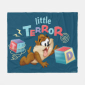 Baby Taz | Little Terror Fleecedecke (Vorderseite (Horizontal))