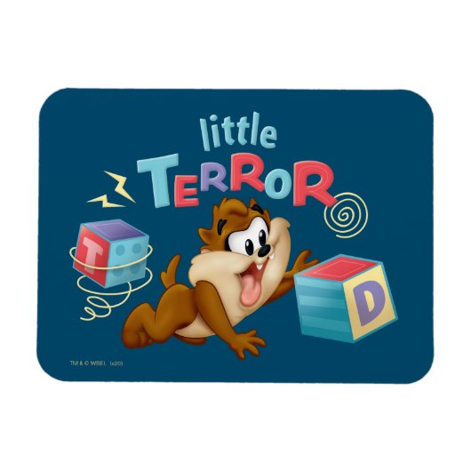 Baby Taz | Little Terror Magnet (Horizontal)