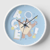 Baby TAZ™ Tennis Ace! Uhr (Vorderseite)