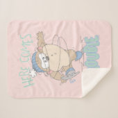 Baby TAZ™ Winter Ice Skaten Sherpadecke (Vorderseite (Horizontal))