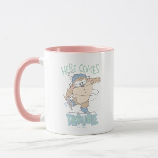 Baby TAZ™ Winter Ice Skaten Tasse (Links)