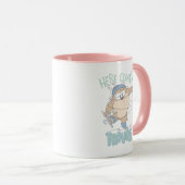 Baby TAZ™ Winter Ice Skaten Tasse (VorderseiteRechts)